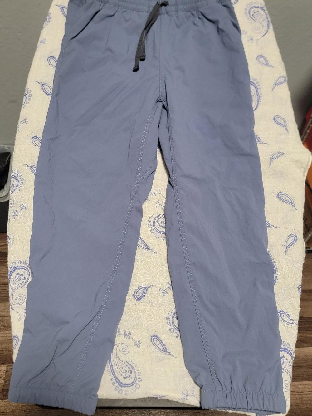 Patagonia Kids Drawstring Joggers in Slate Blue